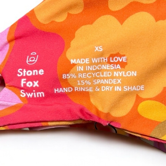 🌻NEW w.tags! Stone Fox Swim Lei Lei Daya Bikini Set Size XS - Picture 7 of 9